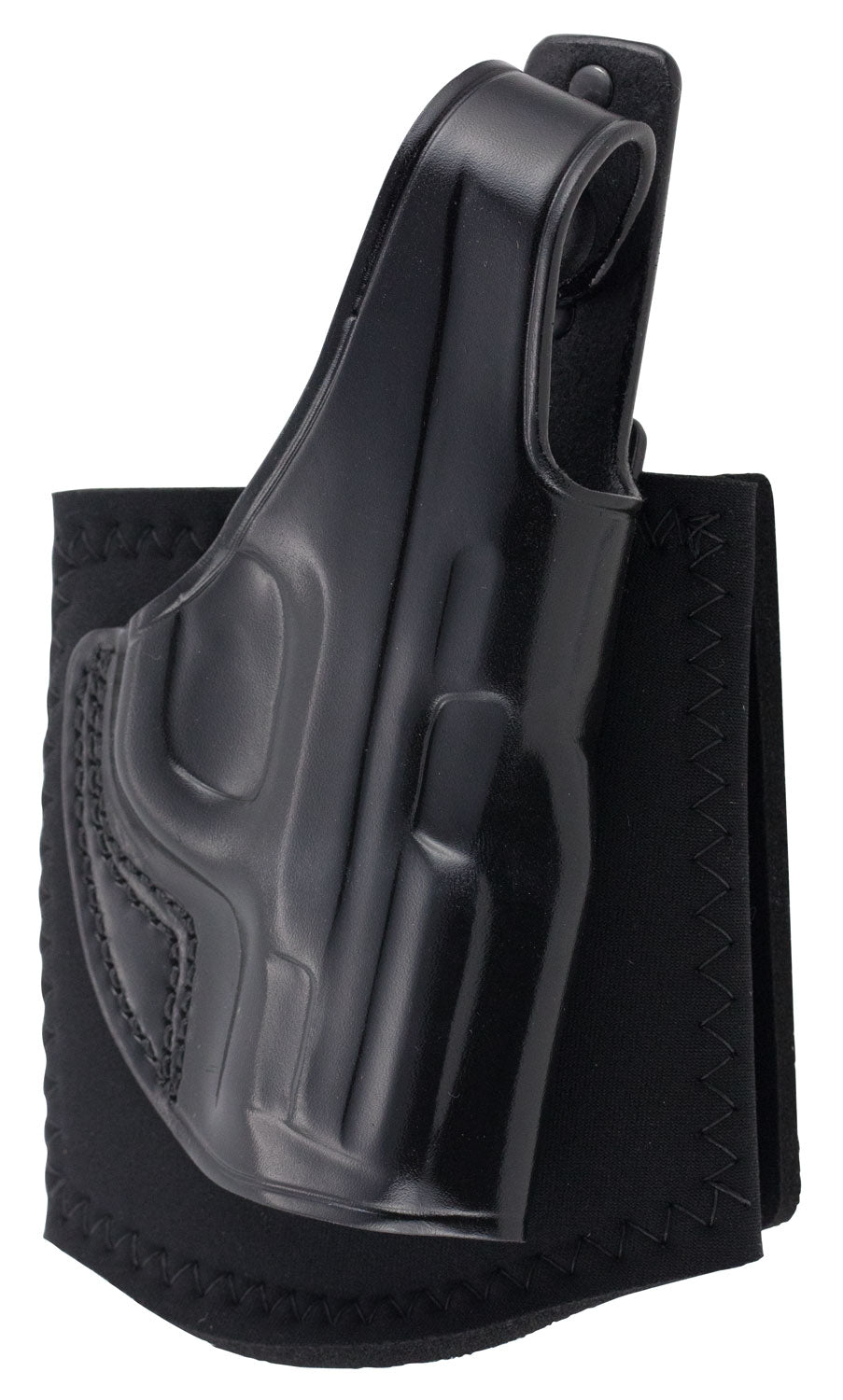 Galco Ankle Glove Holster Black Leather Fits Ankles up to 13" S&W M&P Shield Right Hand