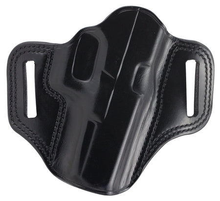 Galco CM228B Combat Master OWB Belt Slide Holster Black Leather for Glock 20/21/37 Right Hand
