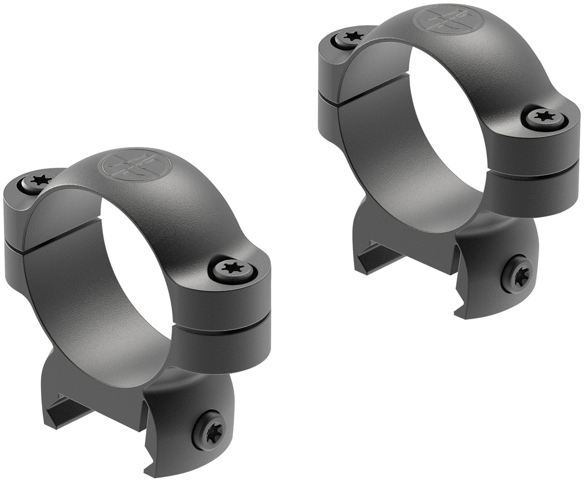 Leupold 120977 LRW Cross-Slot Scope Rings Matte Black 30mm Medium