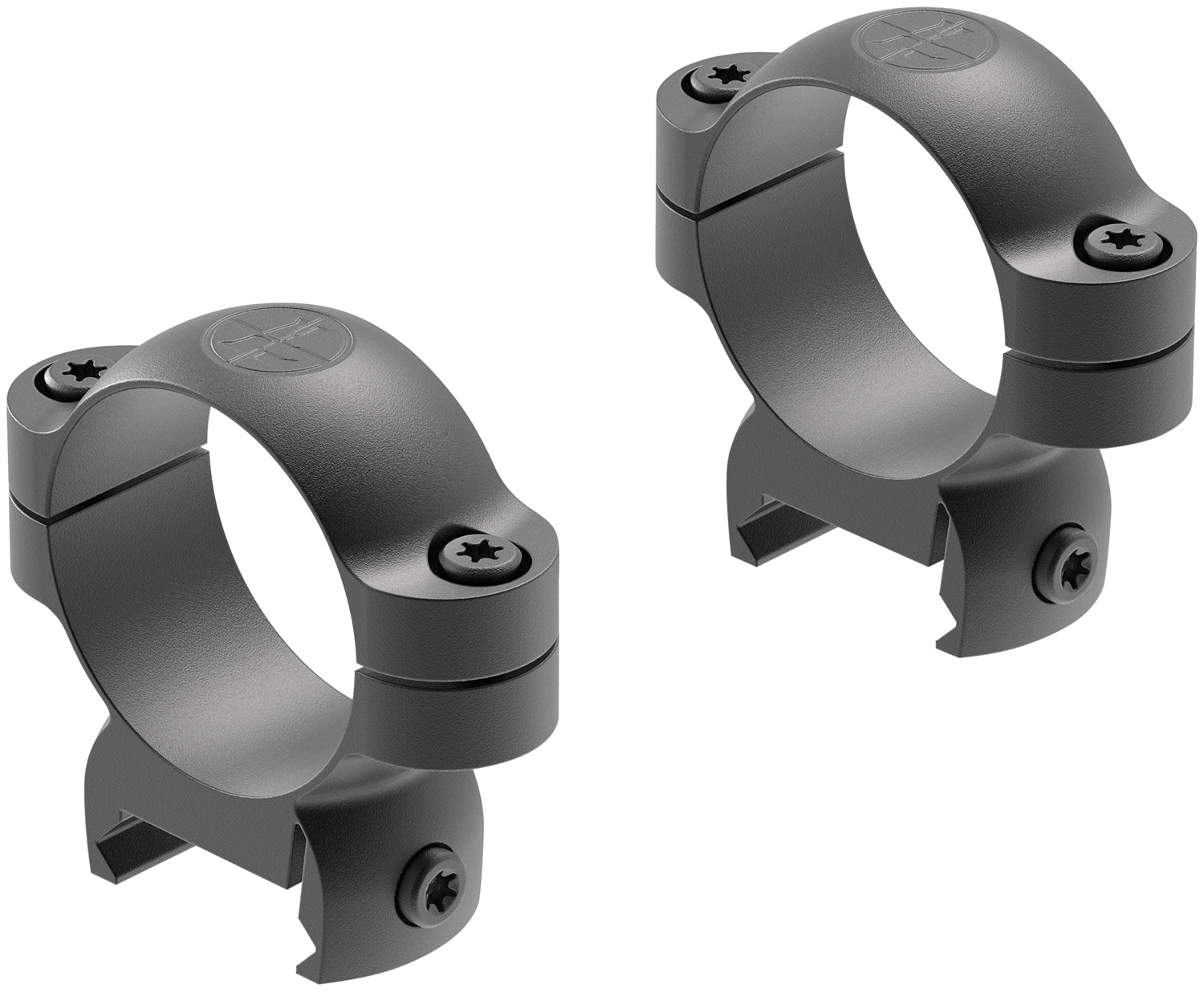 Leupold 120977 LRW Cross-Slot Scope Rings Matte Black 30mm Medium