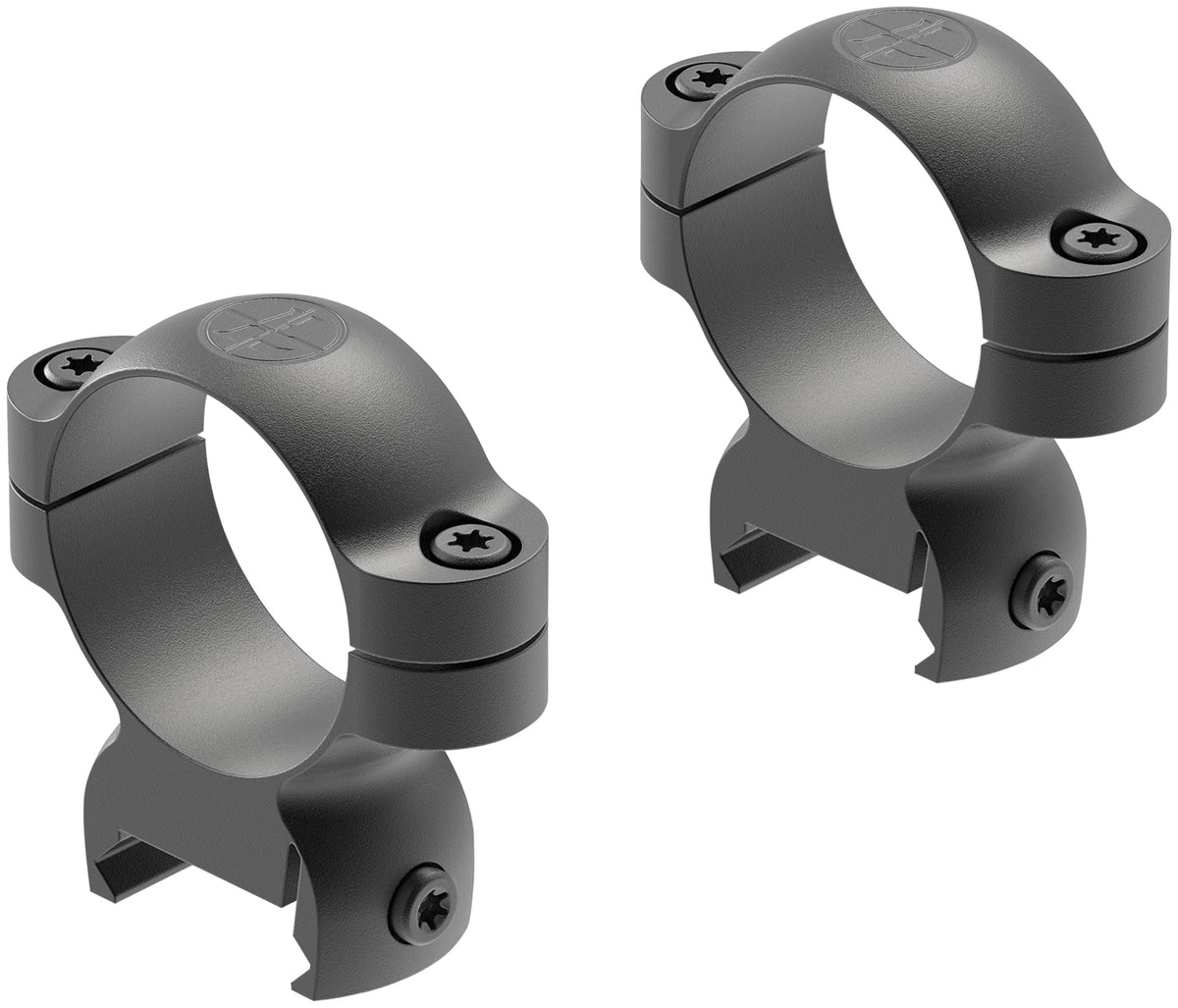 Leupold 120978 LRW Cross-Slot Scope Rings Matte Black 30mm High