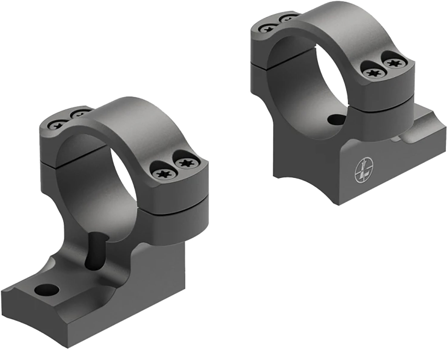 Leupold 171098 BackCountry Ring Mount Matte Black Remington 700 1-Inch Tube