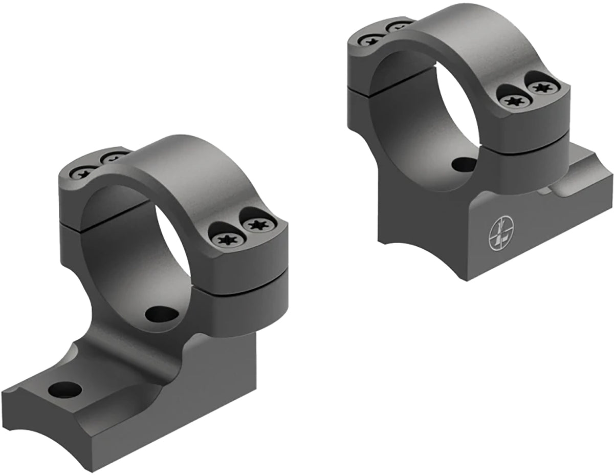 Leupold 171100 BackCountry Ring Mount Matte Black Savage 10/110 Round Receiver