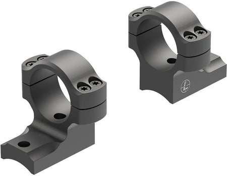 Leupold 171100 BackCountry Ring Mount Matte Black Savage 10/110 Round Receiver