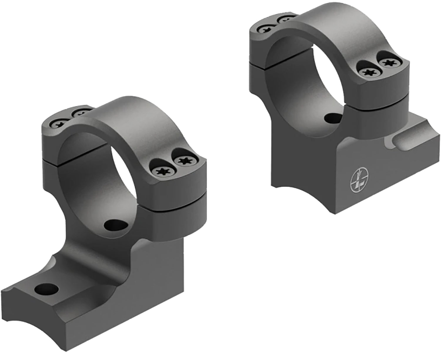Leupold 171101 BackCountry Ring Mount Matte Black Savage 10/110 1-Inch Tube