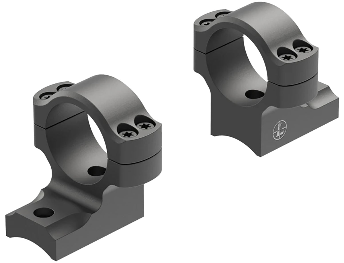 Leupold 171104 BackCountry Ring Mount Matte Black Browning AB3 1-Inch Tube