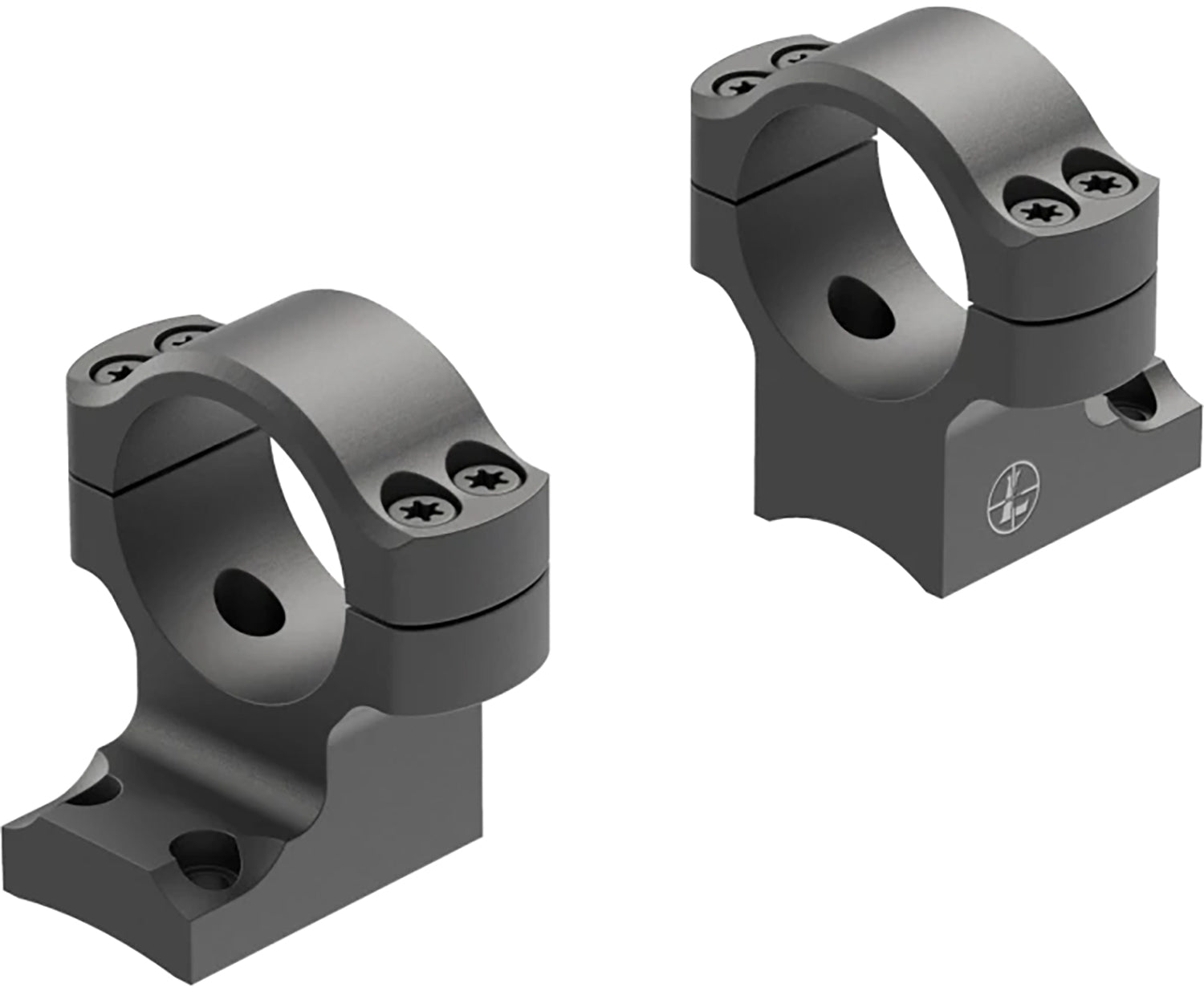 Leupold 171108 BackCountry Ring Mount Matte Black Browning X-Bolt 1-Inch Tube