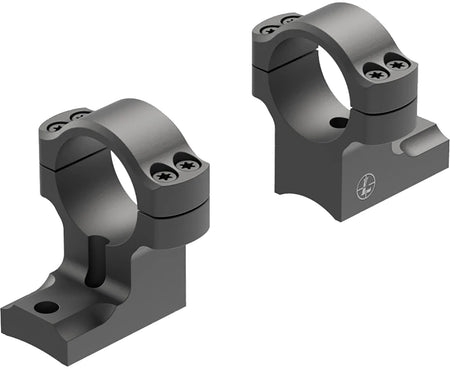Leupold 171111 BackCountry Ring Mount Matte Black Weatherby Mark V 9-Lug 1-Inch Maintube