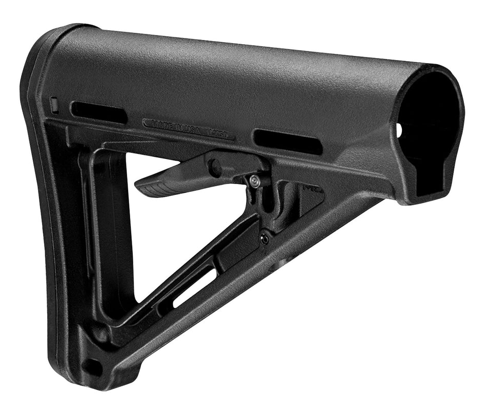 Magpul MAG400-BLK MOE Carbine Stock Black Synthetic for AR-15/M16/M4 Mil-Spec Tube