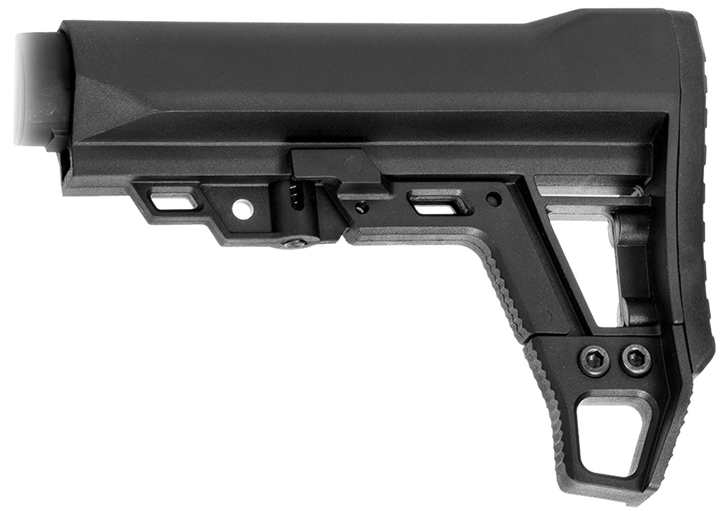 Aim Sports ARAMSO1 Advanced Modular 6-Position Collapsible Stock for AR-Platform, Black Synthetic