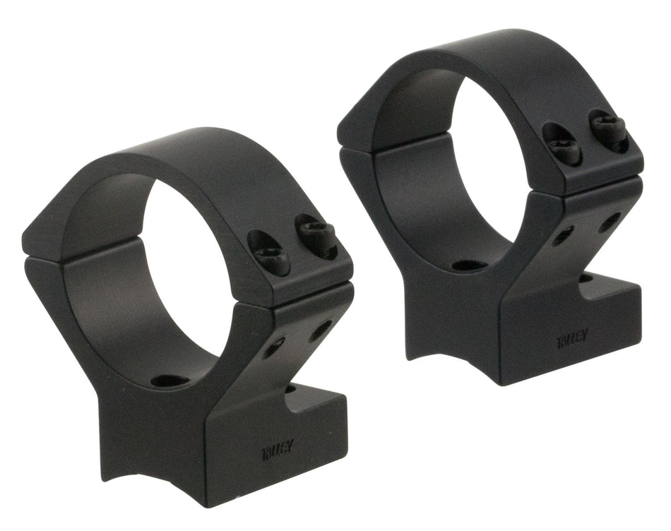 Talley 930711 One-Piece Scope Mount and Ring Combo Black Anodized 1" Tube Browning BLR/BAR/BPR Low