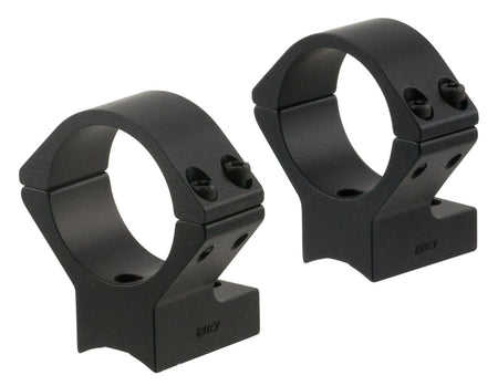 Talley 740725 Savage Round Receiver AccuTrigger Scope Mount Ring Combo 30mm Tube Medium Rings