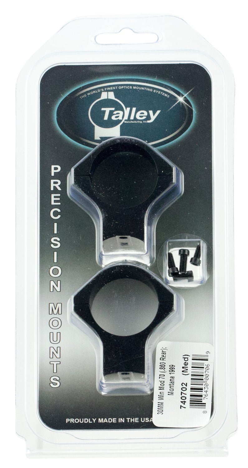 Talley 740702 Montana Rifle Company Model 1999 Scope Mount Ring Combo 30mm Tube Medium Rings