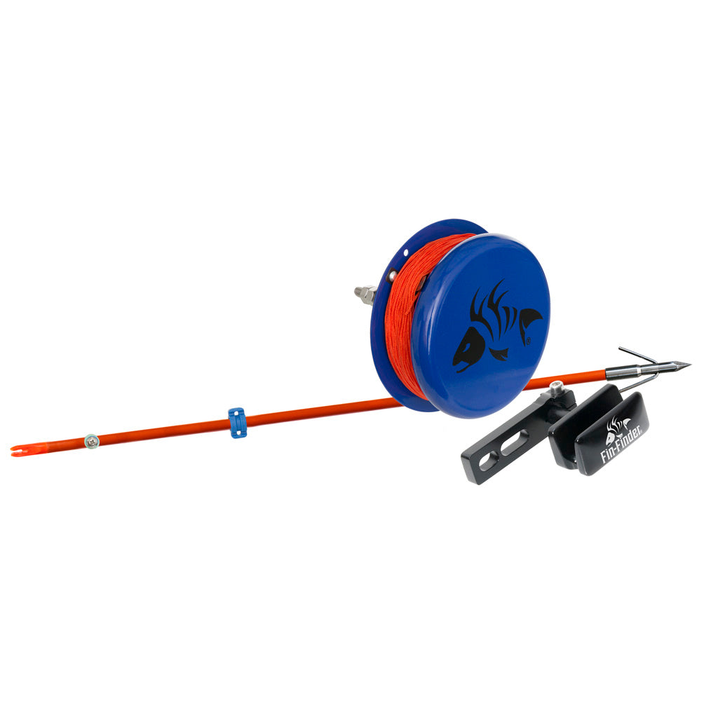 Fin Finder Raider Pro Bowfishing Package with HD Drum Reel and Riptide Point