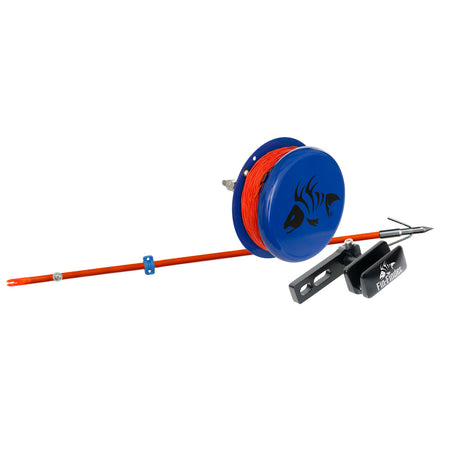 Fin Finder Raider Pro Bowfishing Package with HD Drum Reel and Riptide Point