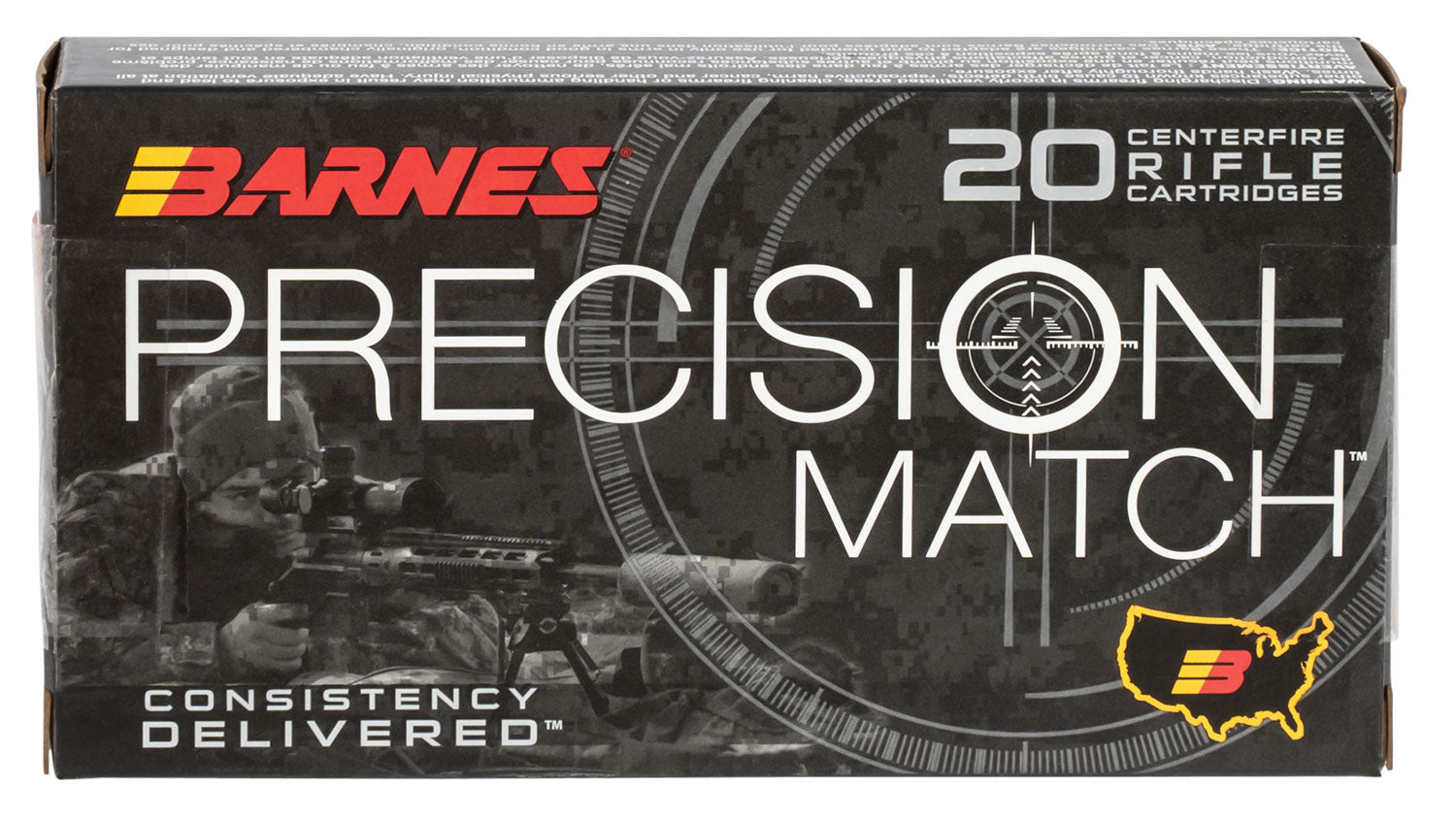 Barnes 30814 Precision Match Open Tip Match Boat Tail  112 Grain 6mm Creedmoor