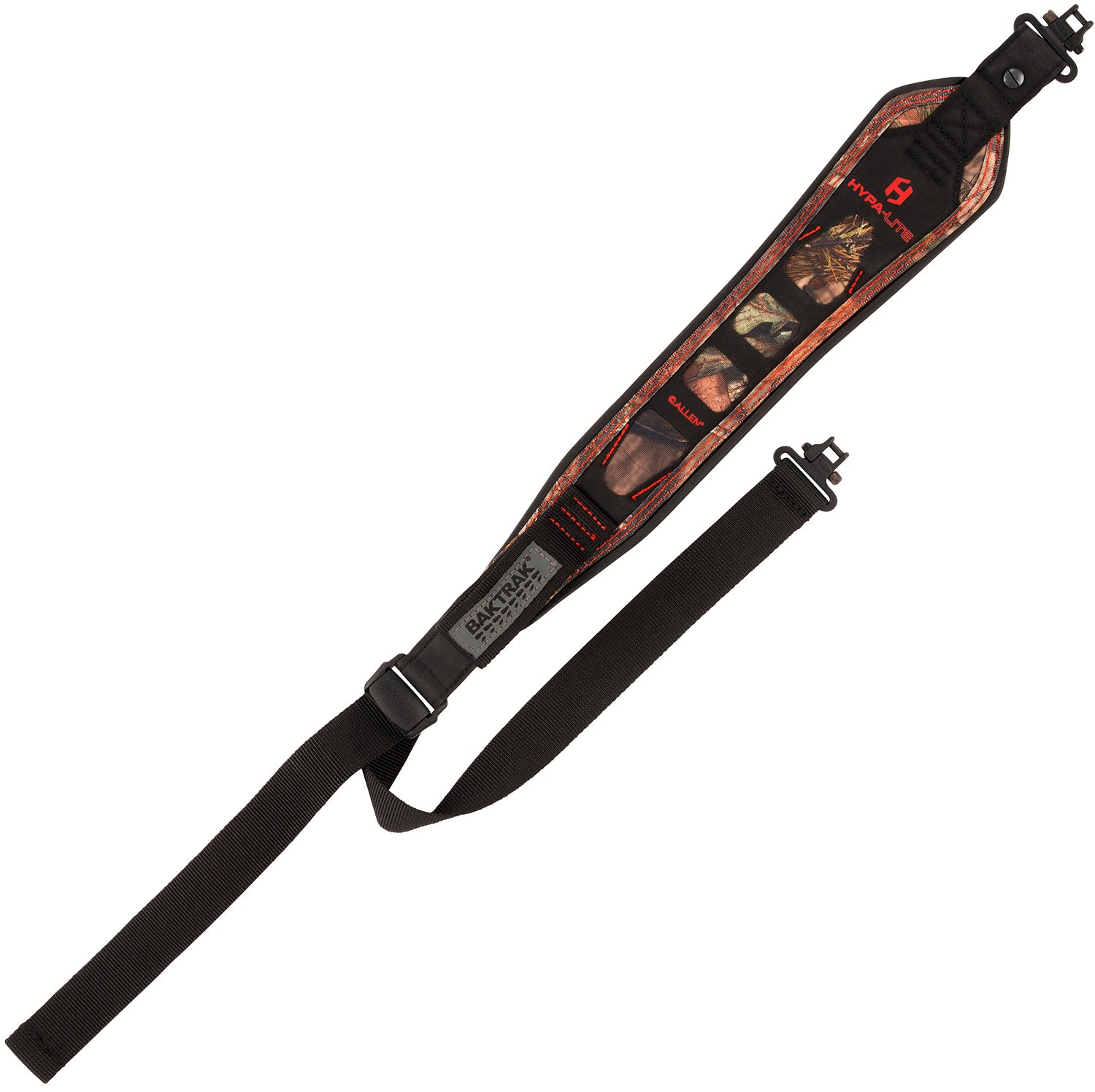 Allen 8374 BakTrak Hex Rifle Sling Mossy Oak Break-Up Country Hypalon Adjustable with Cam Lock Buckle