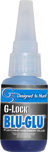 G5 G-Lock Blu-Glu Peep Insert and Fletching Adhesive for Arrows
