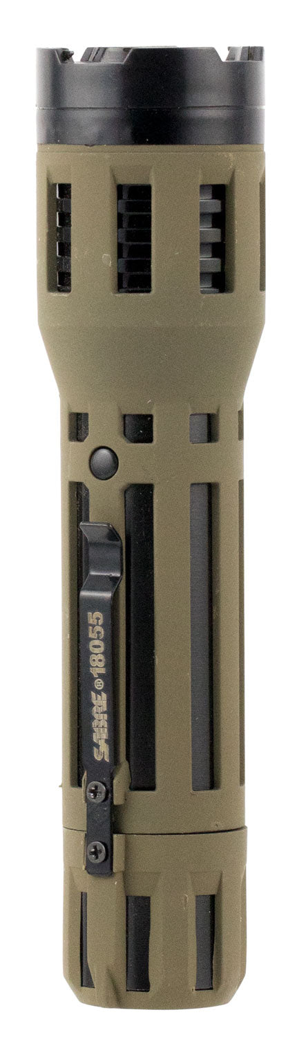 Sabre S2000SFG Maximum Strength Tactical Stun Gun with Flashlight 2.51 uC Green