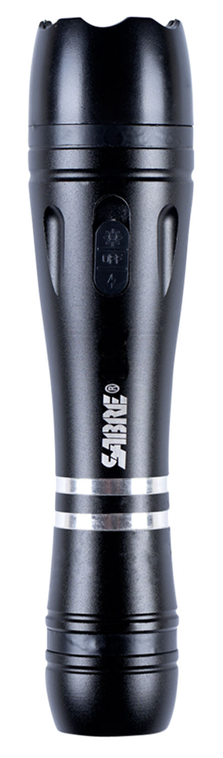 Sabre S3000SF Maximum Strength Tactical Stun Gun with Flashlight 2.51 uC Black