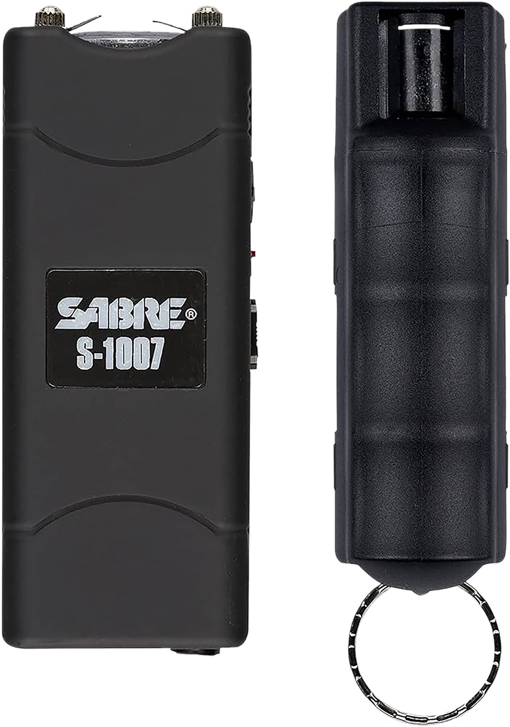 Sabre S7BHCBK Multi-Range Protection Pack Black with Pepper Spray and Stun Gun Flashlight