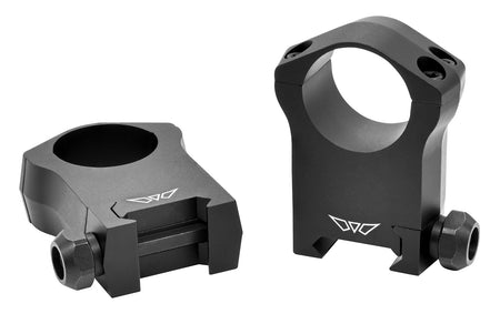 Warne 7204M Mountain Tech Scope Rings Matte Black 1 Inch Ultra High 0 MOA