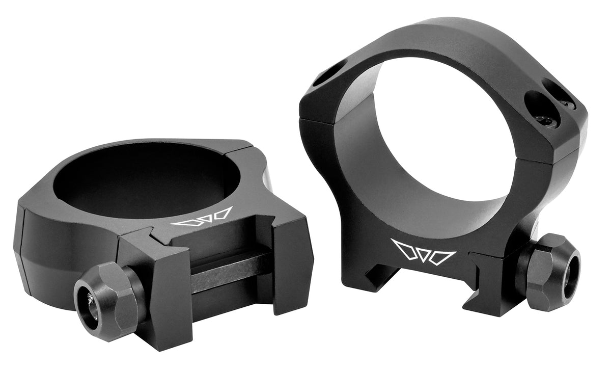 Warne 7220M Mountain Tech 34mm Low Scope Rings Matte Black 0 MOA