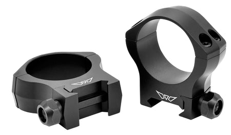 Warne 7221M Mountain Tech 34mm Medium Scope Rings Matte Black 0 MOA