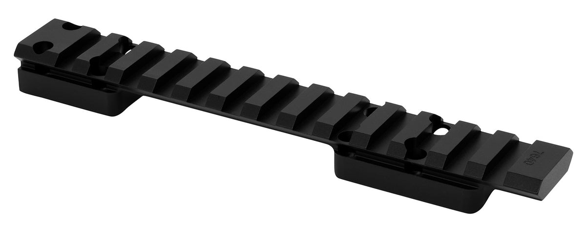 Warne 7640M Mountain Tech Tactical Rail Browning X-Bolt Super Short Action 0 MOA Black Anodized
