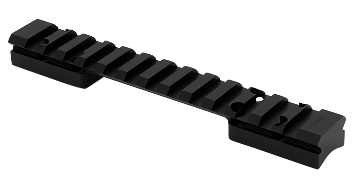 Warne 764120MOA Mountain Tech Tactical Rail Browning X-Bolt Short Action 20 MOA Black Anodized