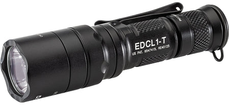 SureFire EDCL1-T Everyday Carry Light Black Anodized 5/500 Lumens White LED