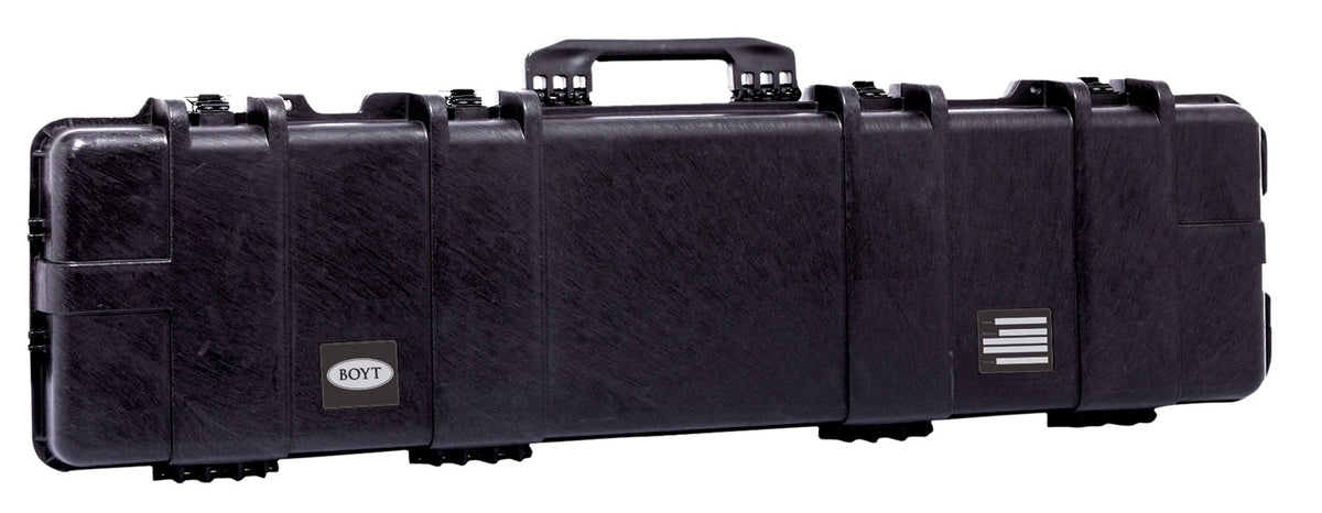 Boyt Harness H51 H-Series Double Rifle Travel Case Black Polypropylene Water Resistant