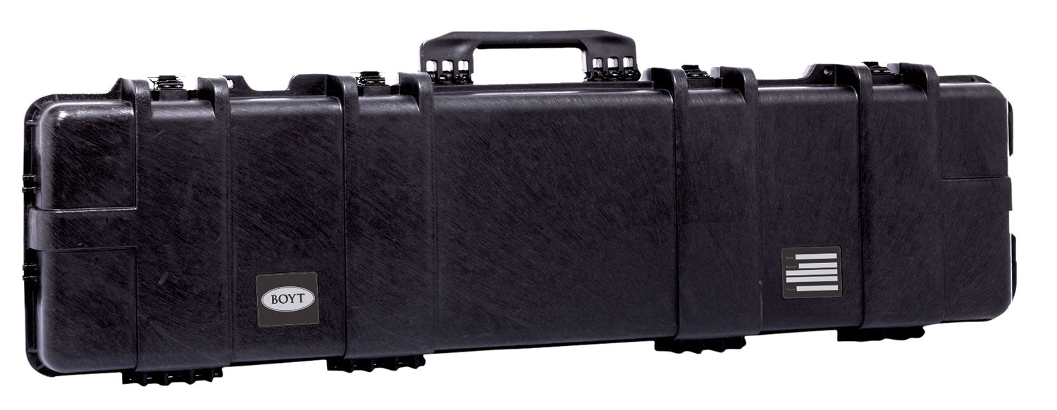 Boyt Harness H51 H-Series Double Rifle Travel Case Black Polypropylene Water Resistant