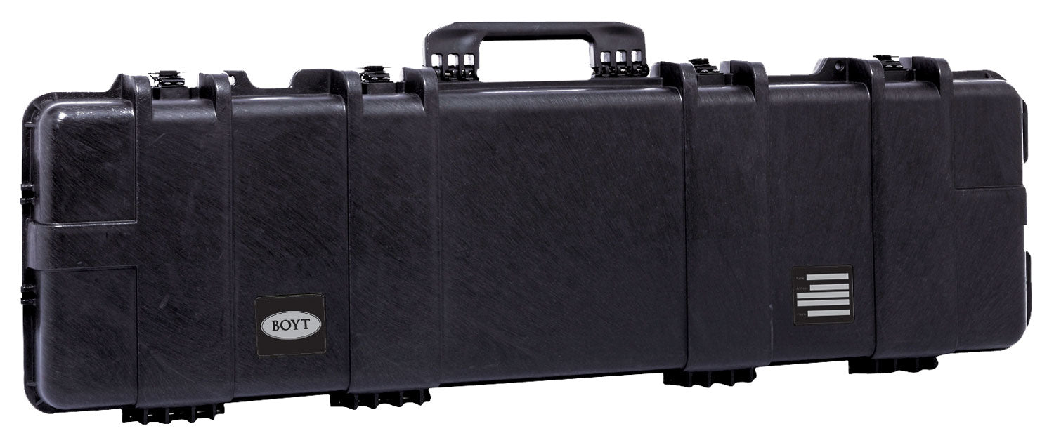 Boyt Harness H48SG H-Series Single Long Gun Hard Case Black Polypropylene Water Resistant
