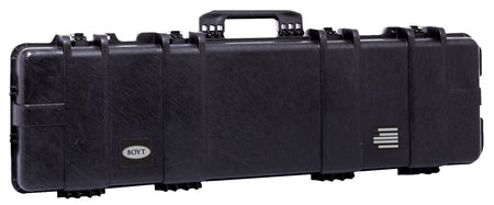 Boyt Harness H48SG H-Series Single Long Gun Hard Case Black Polypropylene Water Resistant