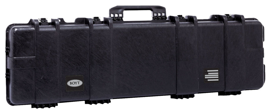 Boyt Harness H48SG H-Series Single Long Gun Hard Case Black Polypropylene Water Resistant