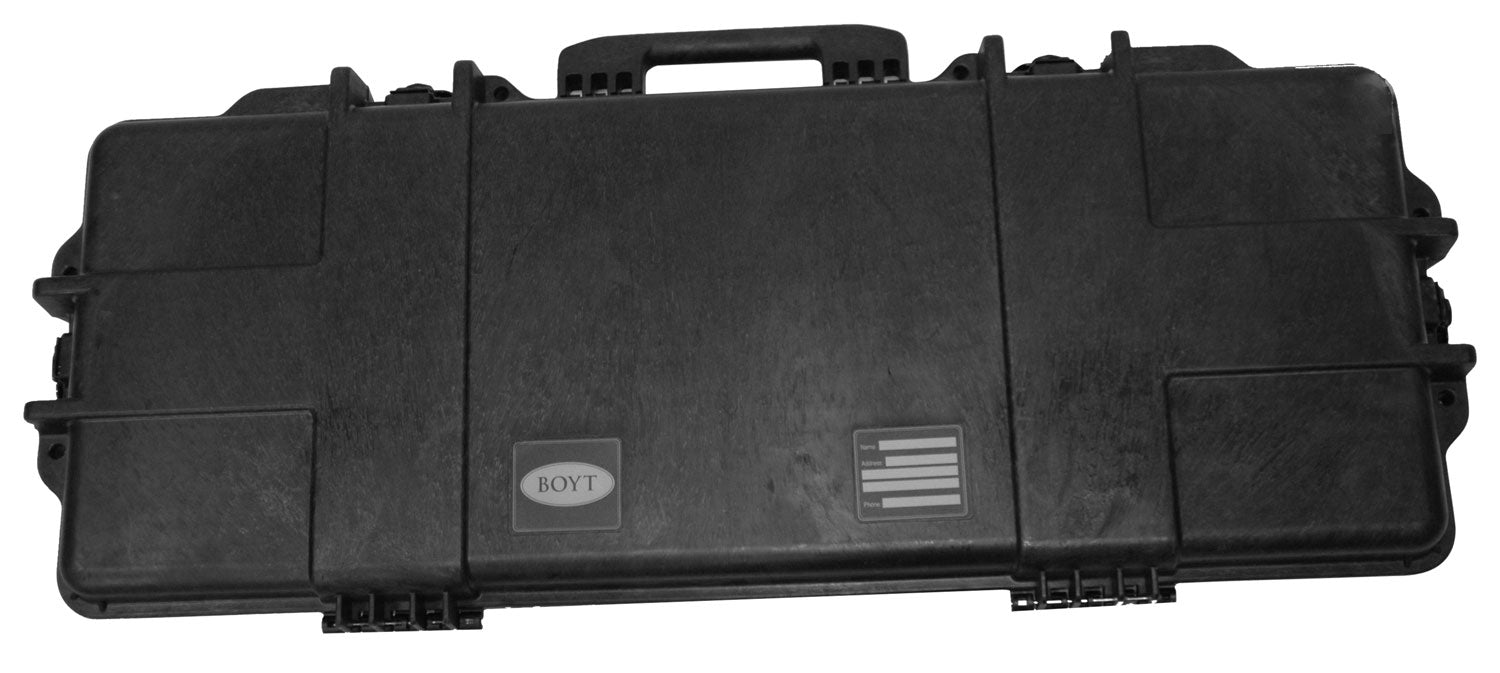Boyt Harness H36SG H-Series AR/Carbine Hard Case Black Polypropylene Water Resistant