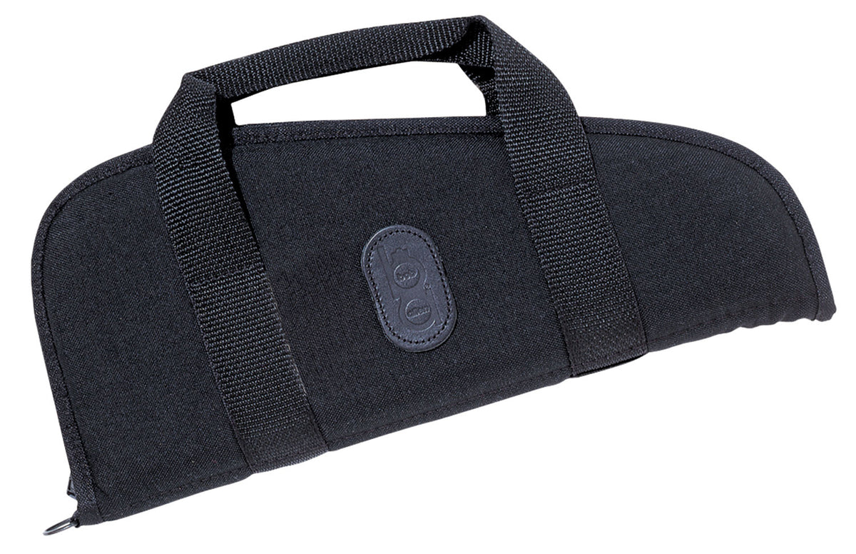 Bob Allen Bison Pistol Rug 10" Black Canvas Foam Padded Handgun Pouch