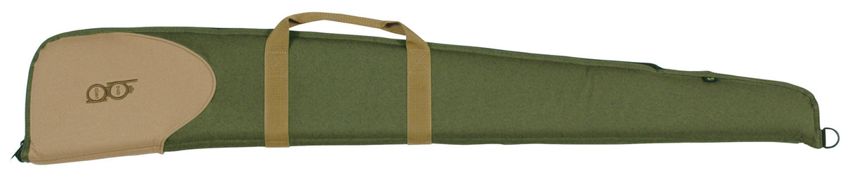 Bob Allen 16505 Classic 52" Shotgun Case Olive Green/Khaki 600D Polyester Foam Padded