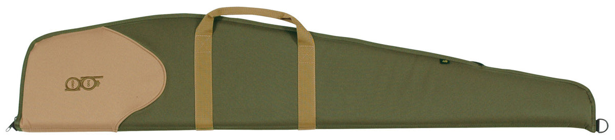 Bob Allen 16510 Classic Rifle Case 44" Olive Green/Khaki 600D Polyester Foam Padded