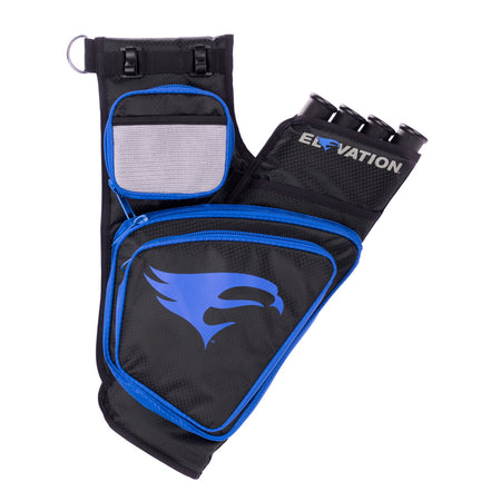 Elevation Transition Hip Quiver RH Black/Blue Diamond-Lock Weave