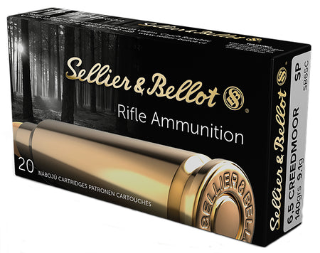 Sellier & Bellot Rifle 6.5 Creedmoor 140 gr Soft Point (SP)
