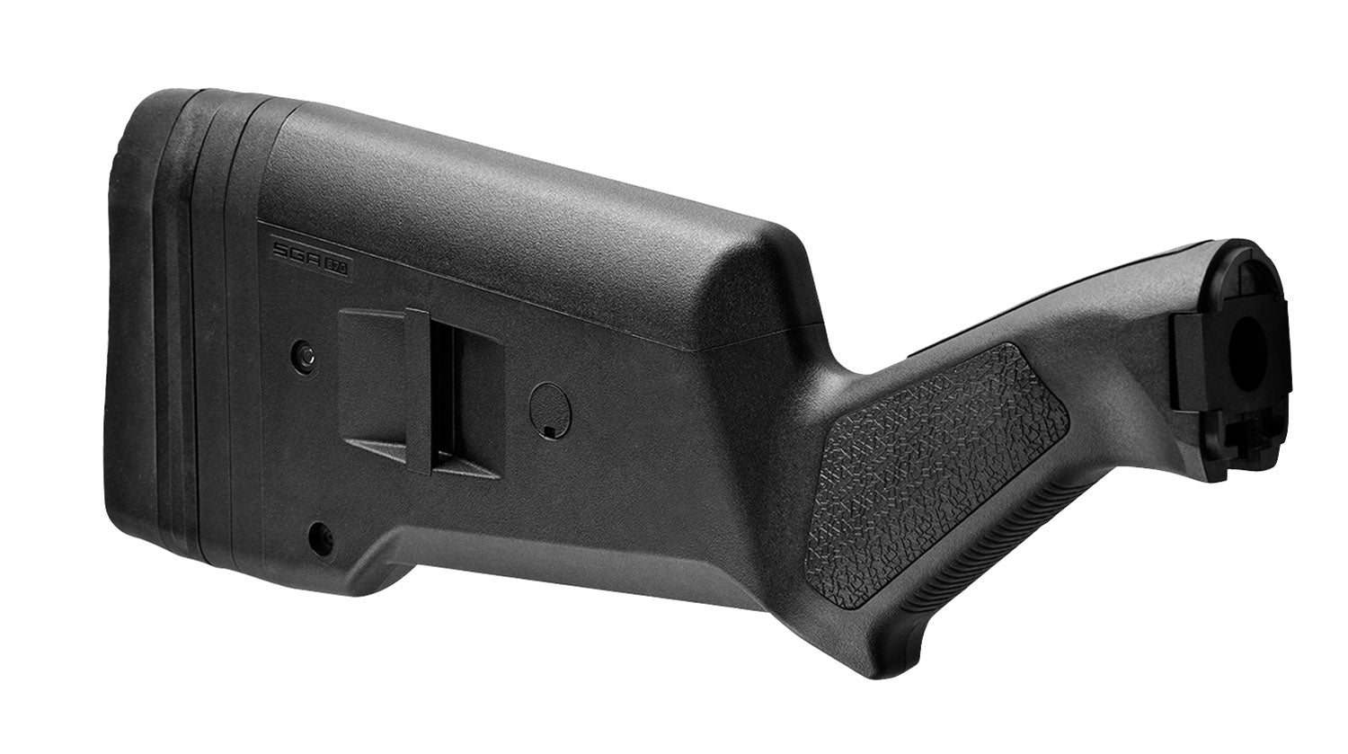 Magpul MAG460-BLK SGA Fixed Buttstock Black Synthetic for Remington 870 12 Gauge