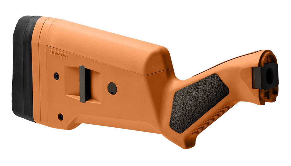 Magpul MAG460-ORG SGA Fixed Buttstock Orange Synthetic for Remington 870 12 Gauge