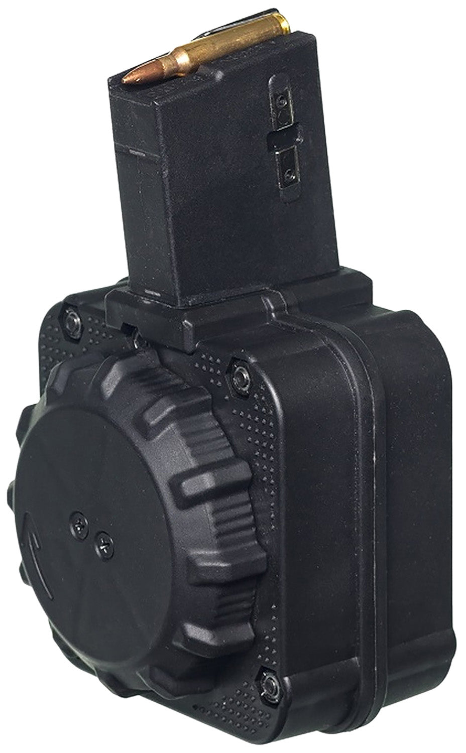 ProMag DRMA8 65rd Drum Magazine 5.56x45mm Fits AR-15 Black DuPont Zytel Polymer