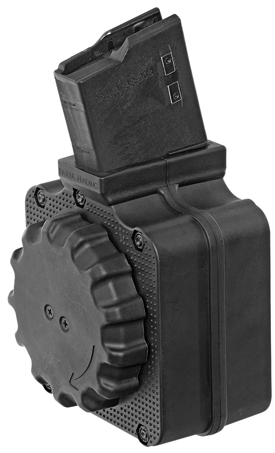 ProMag DRMA1 50rd Drum Magazine .308 Win/7.62x51mm Fits AR-10 Black DuPont Zytel Polymer