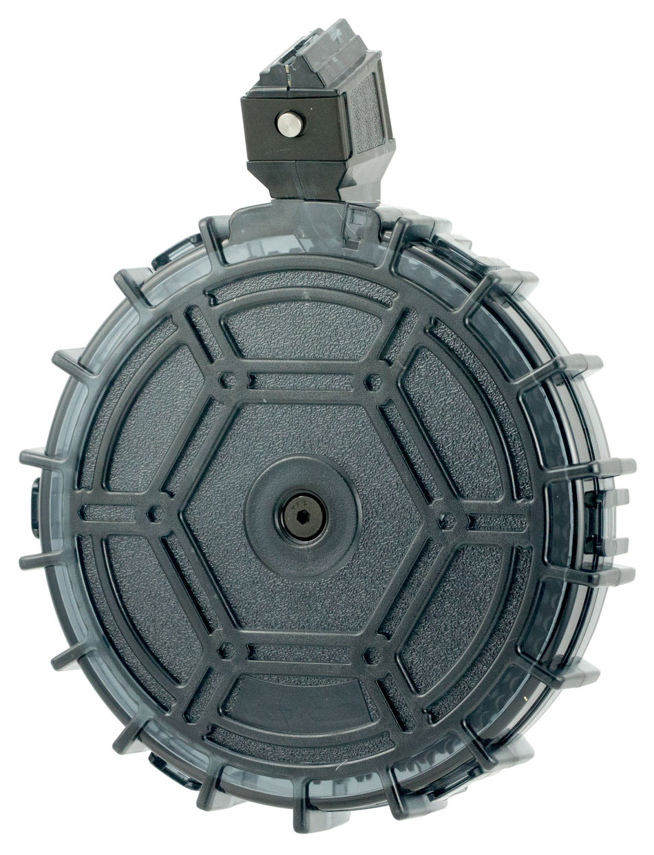 ProMag RUGA30 70rd Drum Magazine 22 LR Fits Ruger 10/22 and Charger Black Polycarbonate
