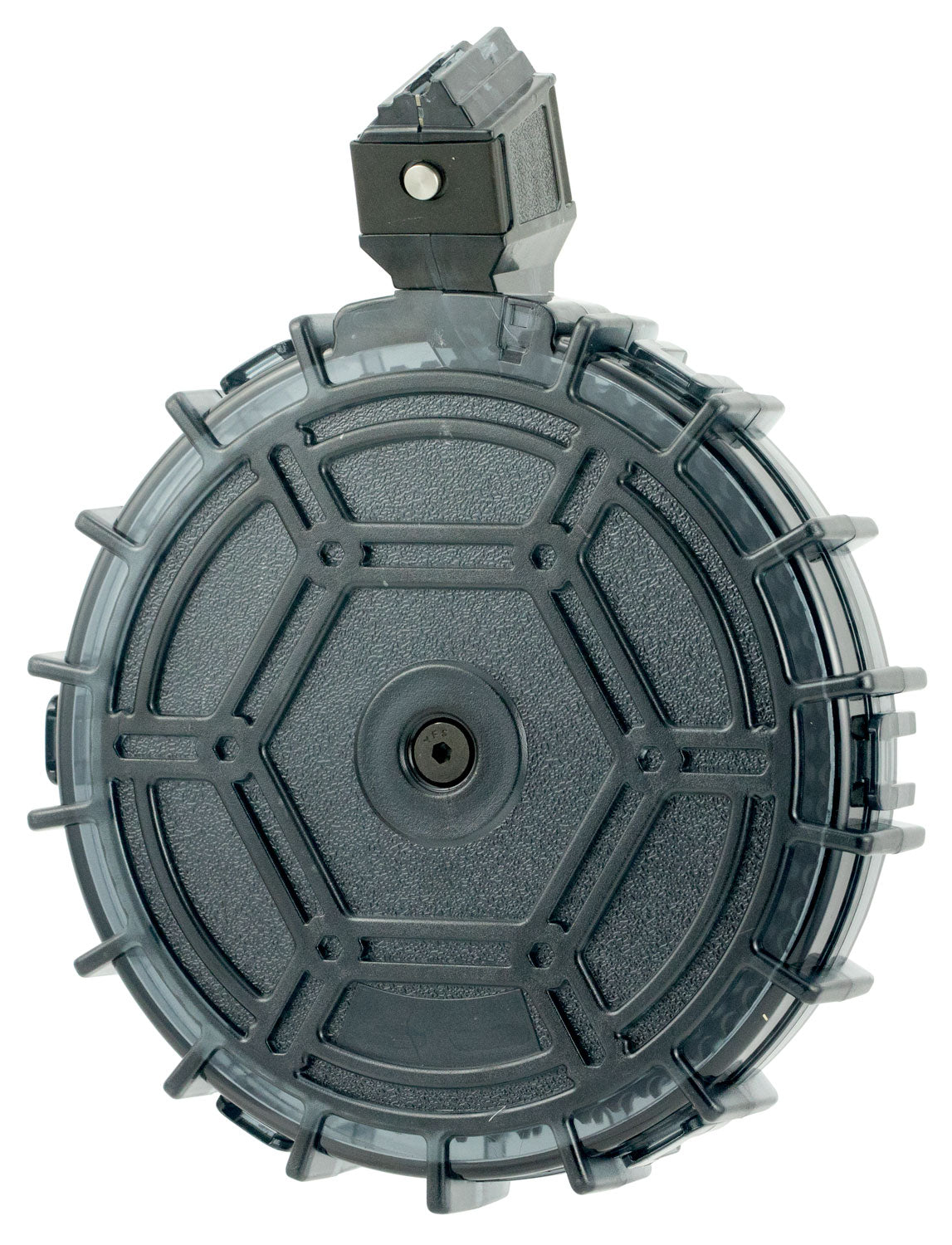 ProMag RUGA30 70rd Drum Magazine 22 LR Fits Ruger 10/22 and Charger Black Polycarbonate