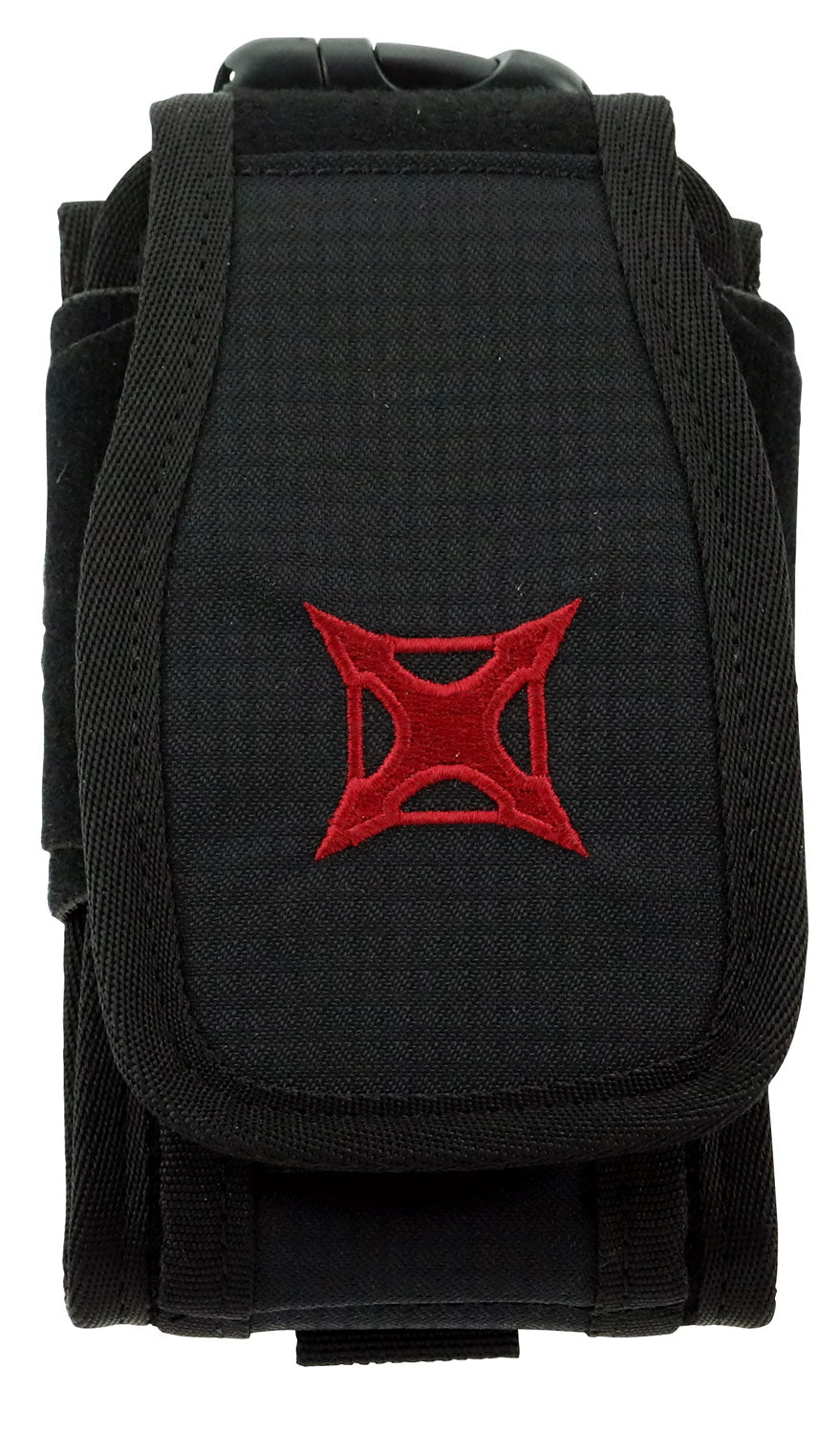 Vertx VTX5140BK Phone & Multi-Tool Pouch Black Cordura 7"H x 4"W x 2"D Velcro Close