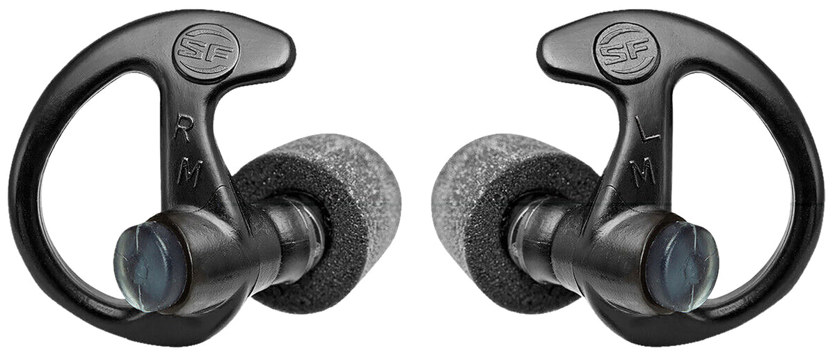 SureFire EP10BKMPR EP10 Sonic Defenders Ultra Max 30 dB Full Block Foam Earplugs Black Medium Adult 1 Pair
